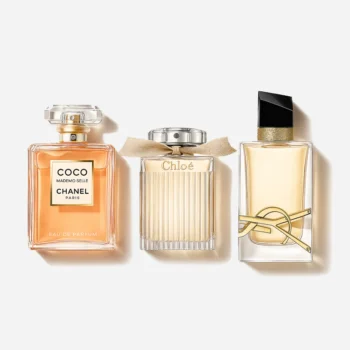 Combo of 3 Perfumes: Chanel Coco Mademoiselle, Yves Saint Laurent Libre, and Chloé (100ml each)