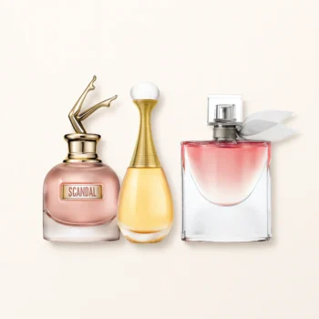 Combo of 3 Perfumes: Jean Paul Gaultier Scandal, Dior J'Adore & Lancôme La Vie Est Belle 100ml